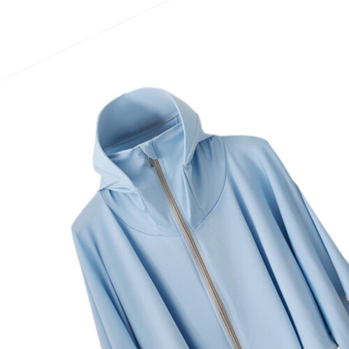 Sonnenschutzjacke mit Kapuze, dünn, langärmelig, 1