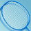 Badmintonschläger, Legierung, leicht, elastisch, 5