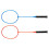 Badmintonschläger, Legierung, leicht, elastisch, 2