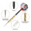 Professionelles Metall, Metallspitzensatz, Brettnadel 5