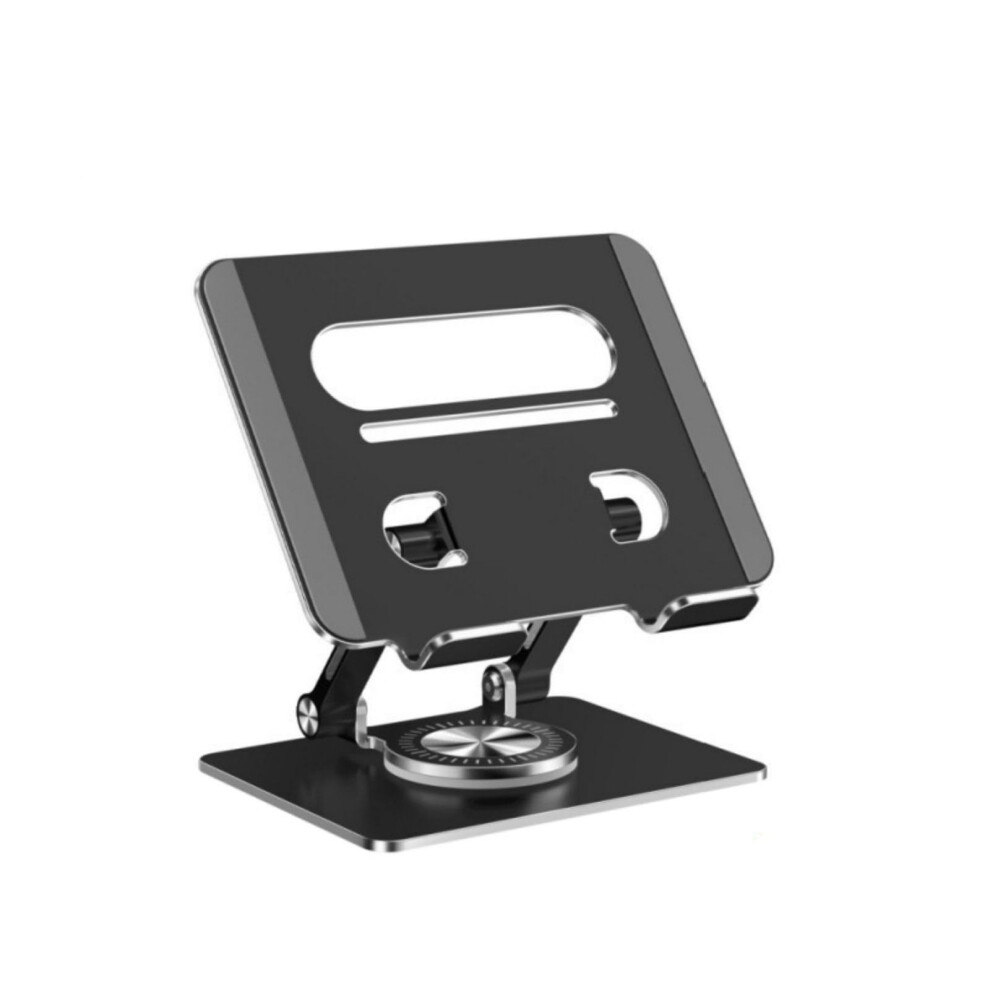 Tablet Holder 360 Degree Rotation Aluminum Secure And Stable Universal Tablet Stand Adjustable Height 9339159738450