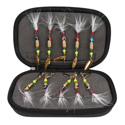 Champion Angler's Choice: Μεταλλικά δολώματα ψαρέματος με αιχμηρά αγκίστρια, αντοχή στο