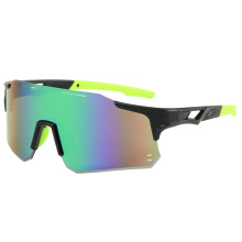 Photochromic Cycling Glasses Unisex UV Protection Lenses Dustproof AntiGlare Outdoor For Hiking And Driving Green