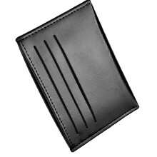 Pocket Wallet Card Holder Bank Credit Card Case Multi-Black