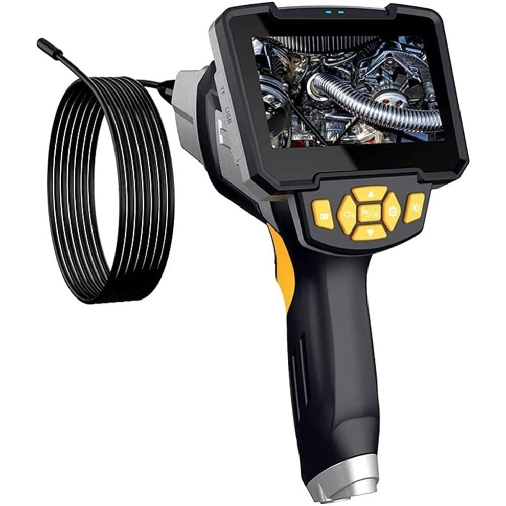 Endoscope Inspection Camera 8Mm Borescope, Handheld Portable Sewer Endoscope, 4.3 Inch Screen, 5M Cord 9001264356231