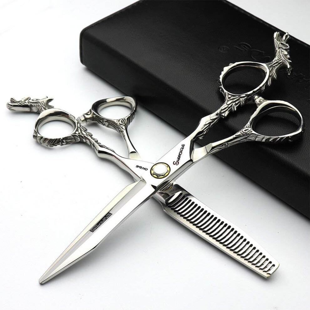 6 Inch Professional Hairdressing Scissors Set Salon Scissors Stainless Steel Hairdressing Set Fine Hair Scissors Hairdressing Scissors