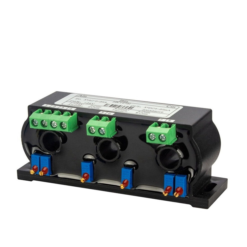 Threephase Current Sensor, 50A, 100A, 3X4â20Ma, 3X0â20Ma, Dc12v 9119770196514