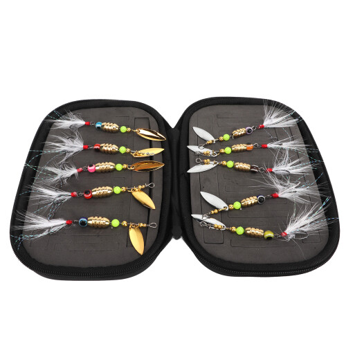 Champion Angler's Choice: Μεταλλικά δολώματα ψαρέματος με αιχμηρά αγκίστρια, αντοχή στο 1