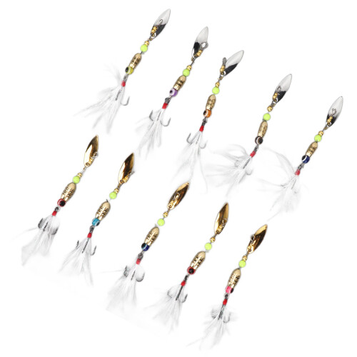 Champion Angler's Choice: Μεταλλικά δολώματα ψαρέματος με αιχμηρά αγκίστρια, αντοχή στο 2