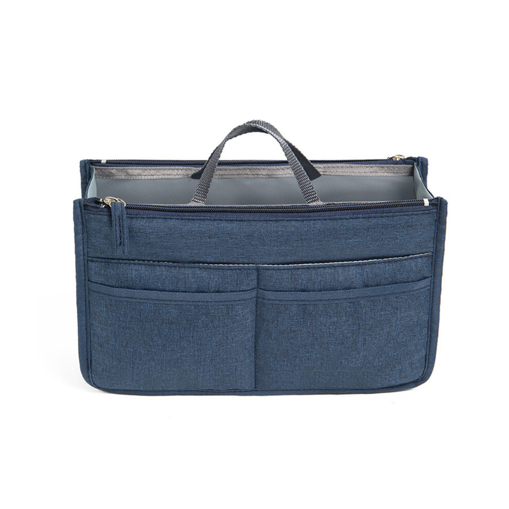 Blue Trendy And Spacious Toiletry Bag For Makeup And-Navy S