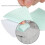 12pc Disposable Invisible Panty Liners SelfStick Cotton-Gray 4