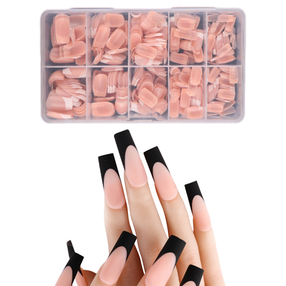 Full Cover Falses Nails Tips,Fake Nail-CFX02 frosted