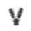 2 Ways 1/4' Female C Type Air Hose Quick Coupler Socket Connector SelfLocking 1/4Inch Quick Connect C Type Coupler 1