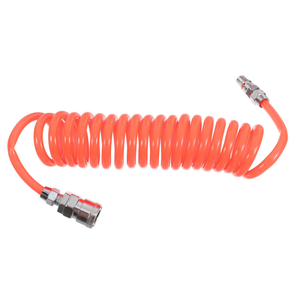 Pu Coiled Air Hose Pressure Retractable Pu Hose Kit Coil Spring Compressor Tool For Air Compressors Wearresistant 9119770196828