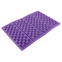 Komfortable XPE-Schaumstoffmatte für Outdoor-Abenteuer, strapazierfähig und wasserdicht (rot, tragbar und leicht)