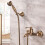 Vintage Bath Revival, Βρύση μπάνιου με δύο λαβές τοποθετημένη σε κατάστρωμα, κατασκευή από 2