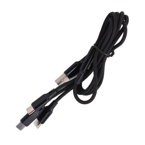 Cable divisor USB C de carga múltiple, protocolo de carga PD QC. Convierte USB A a USB C. Cable de carga rápida con sincronización de datos. Carga