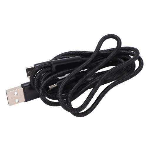 Cable divisor USB C de carga múltiple, protocolo de carga PD QC. Convierte USB A a USB C. Cable de carga rápida con sincronización de datos. Carga 2