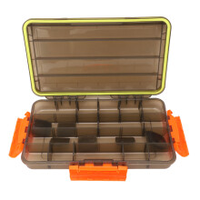 Boîte de rangement flottante pour leurres de pêche avec système de séparation intelligent et identification rapide, plateau étanche, grande