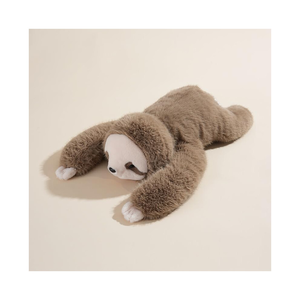 (Sloth, 65cm) Weighted Plush Animal Toy for Kids & Adults, Anxiety Relief Cuddle Pillow for Sleep Support, Soft Weighted Stuffed
