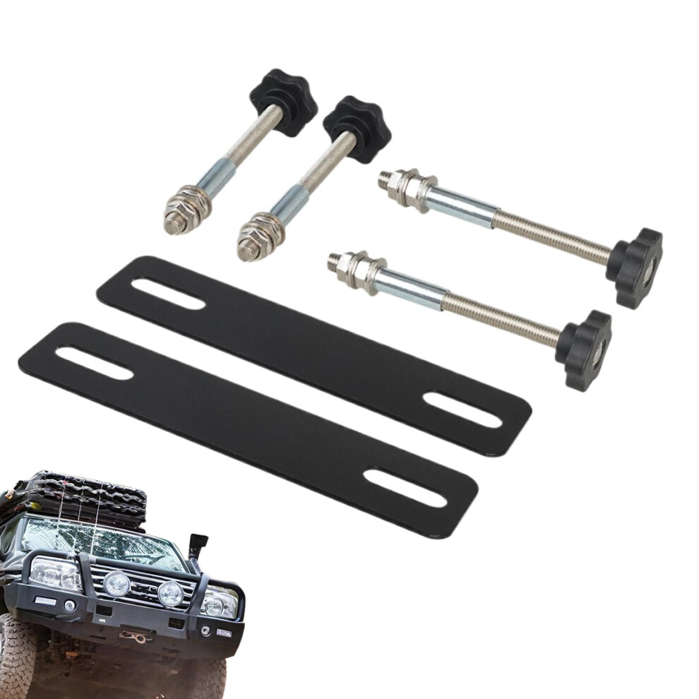 Traction Board Mount With Antirust Theftproof Pins, Universal Offroad Recovery Board Holder M10 9001264357009