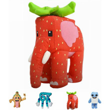 (Strawberry Elephant) Steal a Brainrot Plush Los Tralaleritos New Cushion Pillow Bed Pillows (Esok Sekolah)