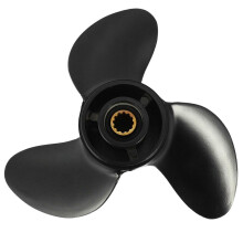 (Black) 7.8 x 9 Außenbordpropeller für Mercury Mariner 4-6PS 369B645181 / 48-812951A02 3
