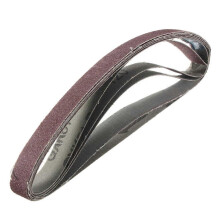 (brown) 20 Stück Zirkonia-Schleifbänder 13X457mm, Körnungen 40/60/80/120