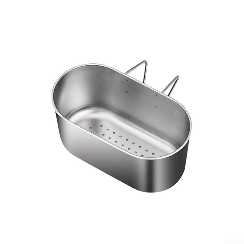 304 Stainless Steel Sink Drain Basket Strainer With Silver Hook For Kitchen Use Fits Most Standard Sinks 9119770197436