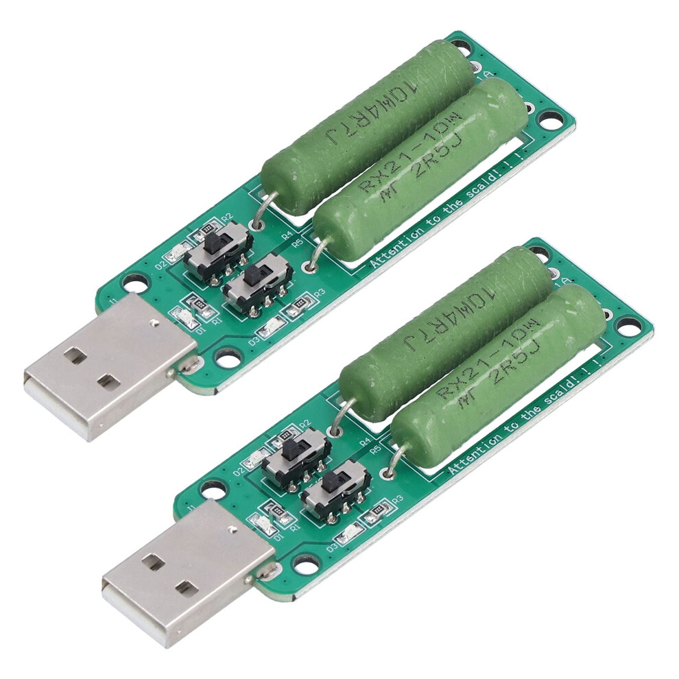 Usb Load Tester Adjustable Resistor Electronic Test Module 1A 2A 3A Discharge Accessory For Power Bank Charger 9119770198037