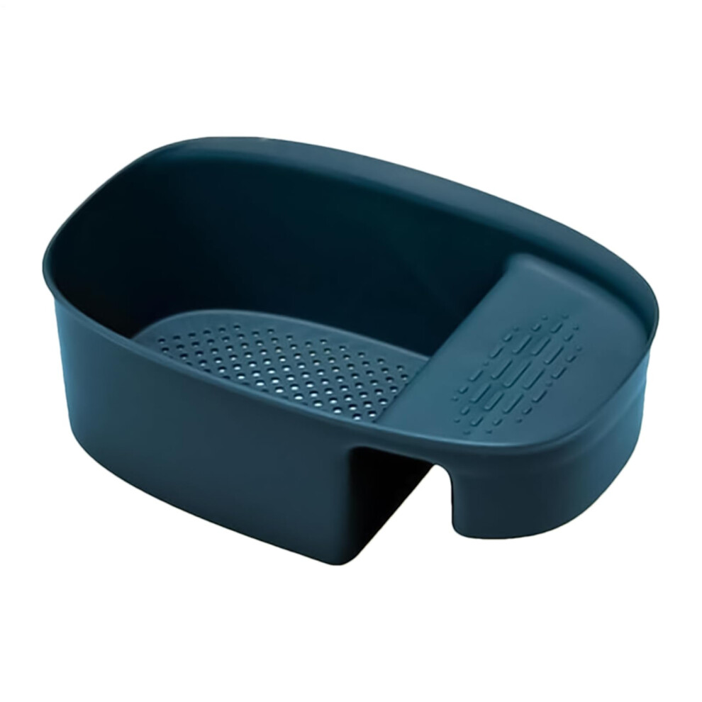 Kitchen Sink Strainer Basket Blue Saddle For Food Waste Draining Colander Rack Accessory Home Commercial Restaurant 9323874506203