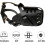 German Shepherd Malinois Muzzle, Leather Mouth Guard for Biting, Adjustable, Black 4