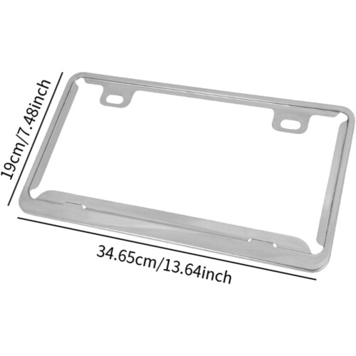 License Plate Frame RustResistant Waterproof For Japanese Standard License Plates 1