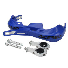 Motorcycle Handguards 28MM Blue with Lever Guards for Dirt Bike Handlebar Protection