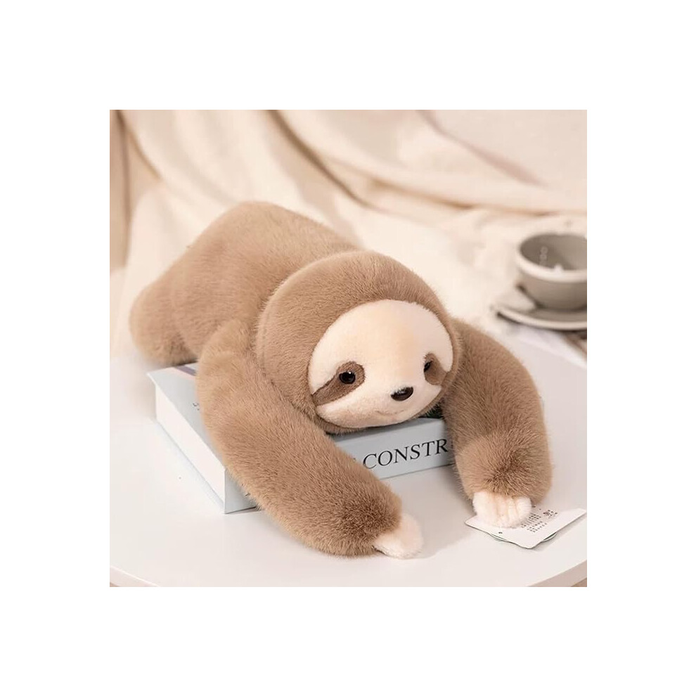 (Sloths-65cm) Weighted Plush Animals for Kids & Adults - Panda Teddy Bear Dinosaur Stuffed Toys, Hugging Pillow for Anxiety Relief &