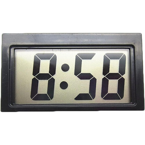 Mini Car Clock Dashboard Clock For Auto Car Truck  SelfAdhesive Bracket Mount Digital Electronic Timepiece 2