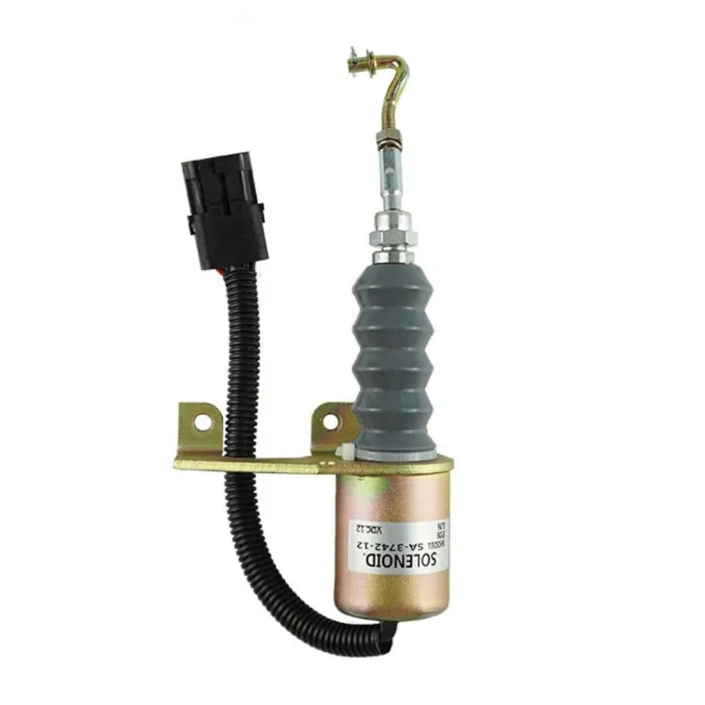 Sa374212 3932017 Fuel Shut Off Solenoid Valve 12V For Deutz Perkins Syncro Start 9119770198402