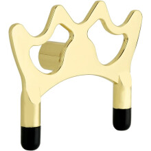 Ponte portátil para tacos de bilhar, ajuste a altura do taco com acessório de ponte de metal latão rosqueável.