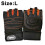 Γάντια άρσης βαρών Fitness Revolution Half Finger Design, Microfiber Polyester Spandex για απαράμιλλη άνεση και 2