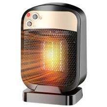 Riscaldatori silenziosi per casa e ufficio, riscaldatore elettrico portatile da 1800 W con ceramica PTC avanzata, riscaldamento sicuro per camera da