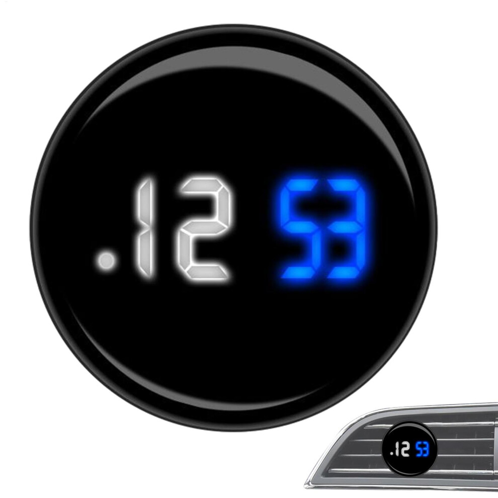 Car Dashboard Clock With Touch Screen Control, Waterproof Dustproof Design, Easy Air Vent Mount 9119770198563