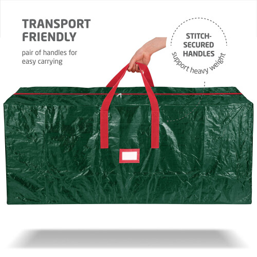 (Green) Large Capacity Christmas Tree Storage Bag 2