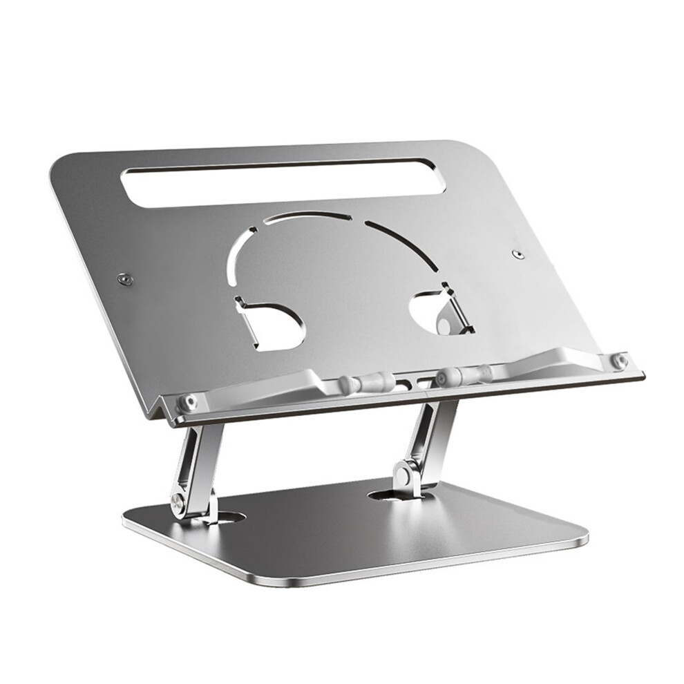 Lightweight Aluminum Laptop Stand Ergonomic Foldable Desktop Risers For 1017 Inch Laptops Portable Holder 9119770198754