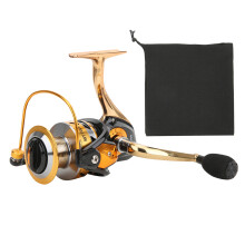 Perfect Mesh Drive Gear Spinning Reel met lichtgewicht aluminium handgreep, elektrisch driedimensionaal balanssysteem en hoge inhaalsnelheid voor