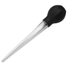 Turkey Sauce Tube Baster Silicone Flavor Injector, Turkey Baster With Tube, Seasoning Sauce Injector, BBQ Meat Injector