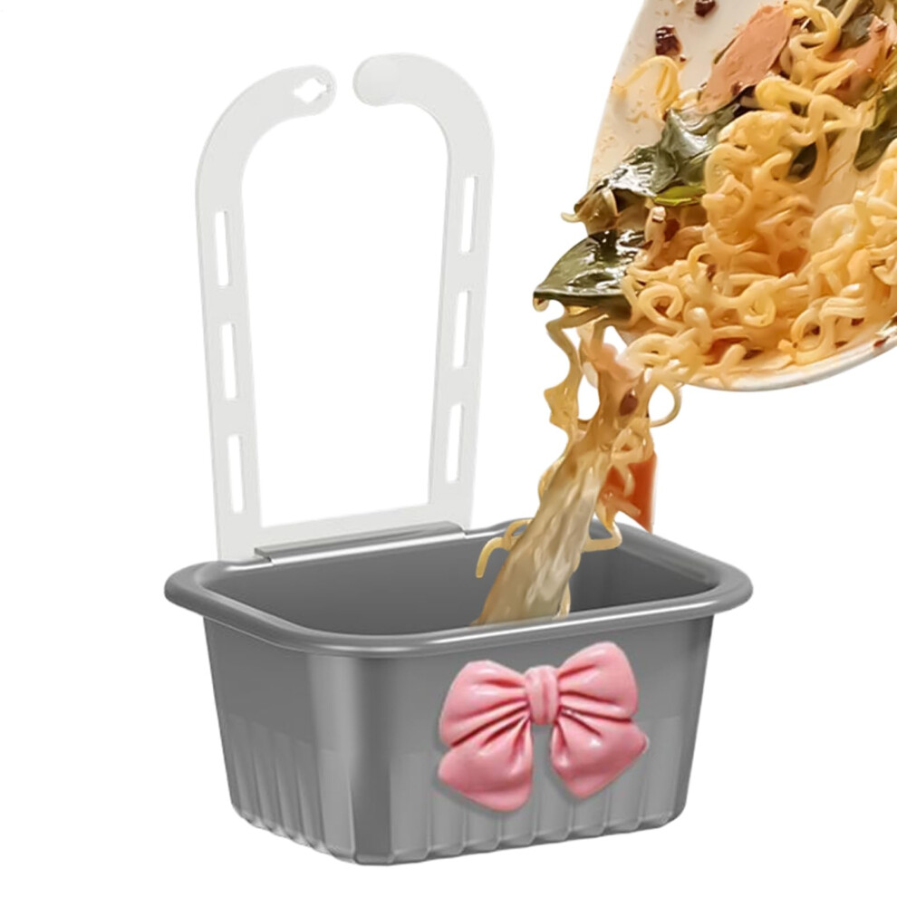 Sink Drain Basket Hangable Kitchen Sink Strainer Multipurpose Filter For Rice, Fruit, Meat, Soap Grounds Gray 9119770197269