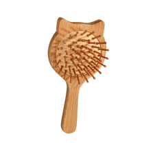 Bamboo Hair Brush EcoFriendly Natural Paddle Brush for Scalp Massage and AntiFrizz Hair