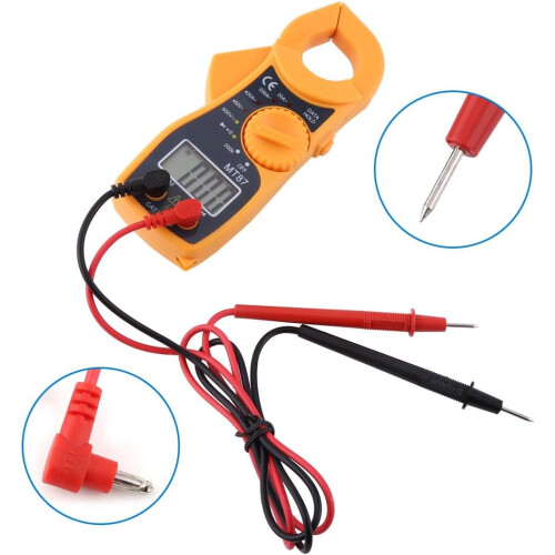 Digital Clamp Meter Multimeter With Voltmeter Ammeter Ohmmeter, Handheld Electrical Testing Tool 2