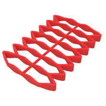 Silicone Roasting Tray Microwave Safe, Heat Resistant Baking Dish For Grilling Steaming, Turkey Roast, Oil Drain