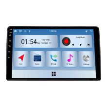 RoverOne 6G+128G Autós Multimédia Lejátszó Rádióval CarPlay Bluetooth Android GPS mert SsangYong Rexton Y250 II 2 2006 - 2012